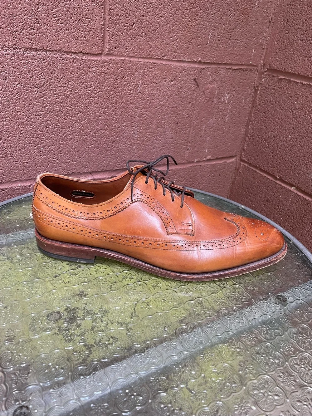 Allen Edmonds McGregor Wingtip Oxford Shoes Size 11.5 D